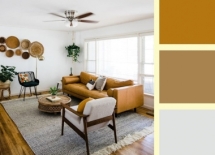 Màu sơn nhà hợp phong thủy cho người mệnh Kim.