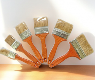 Cọ Quét Sơn CÁN NHỰA - CÁN GỖ Đủ Size