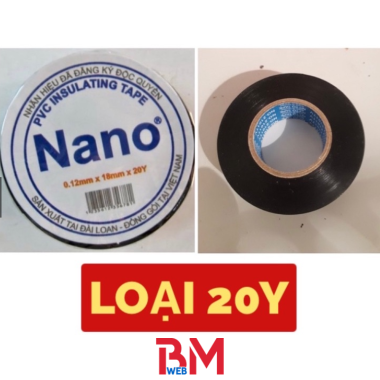 Băng keo điện Nano 20Y