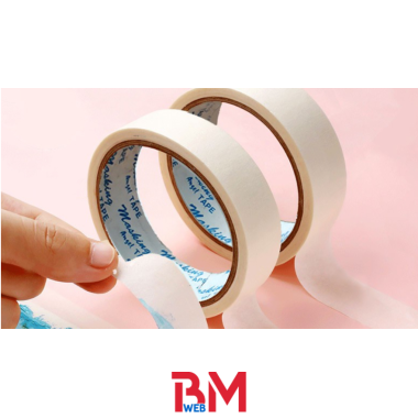 BĂNG KEO GIẤY 24mm - 25 yard