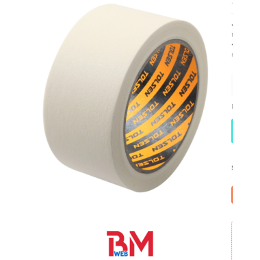 Băng keo giấy 48mm - 50 yards màu trắng