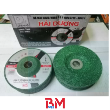 Đá mài Hải Dương 1 tấc (100mm) - Loại màu xanh